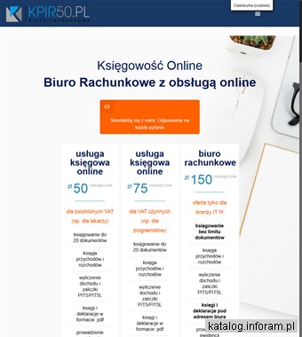 Biuro rachunkowe dla programisty - kpir50.pl