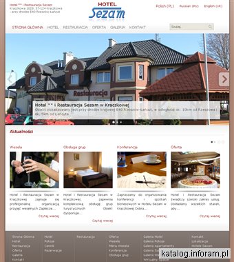 Hotel i Restauracja Sezam w Kraczkowej