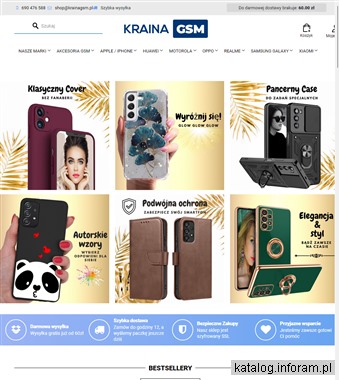 Sklep z Akcesoriami do Telefonów Komórkowych - krainagsm.pl