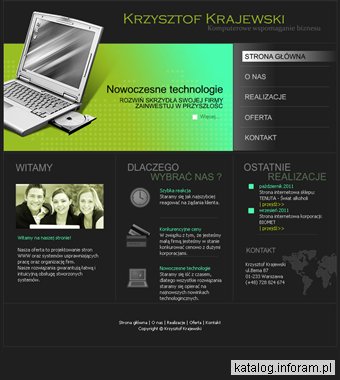 Projektowanie stron www - Krzysztof Krajewski