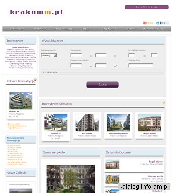 KrakowM.pl - rynek pierwotny w Krakowie