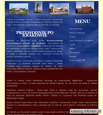 Przewodnik Kraków Cracow Guide Margaret