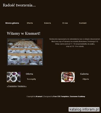 Kramart radość tworzenia