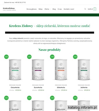 Zioła Kredens Ziołowy