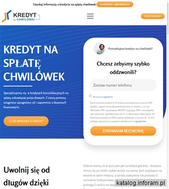 Konsolidacja chwilówek - kredytnachwilowki.pl