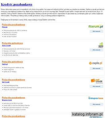 Pożyczki pozabankowe