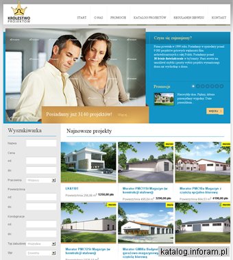 Najlepsze projekty gotowe domów KrolestwoProjektow.pl