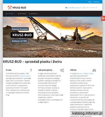 KRUSZ-BUD sprzedaż żwiru