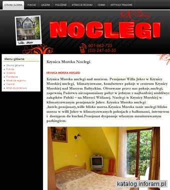 Krynica Morska noclegi