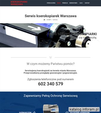 Wynajem kserokopiarek - kserokopiarki-warszawa.pl