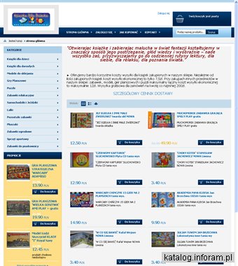 Książki dla dzieci, zabawki edukacyjne, gry planszowe i puzzle