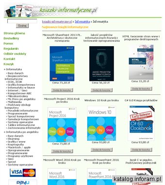 Ksiazki-Informatyczne.pl książki informatyczne