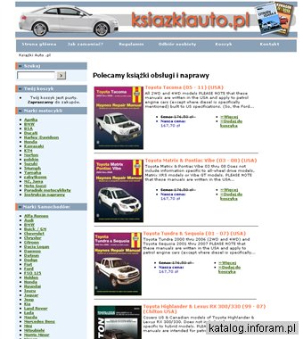 Ksiazkiauto.pl Książki napraw