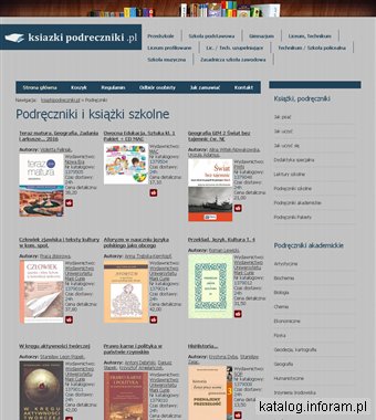 Ksiazkipodreczniki.pl Wysyłkowa księgarnia szkolna