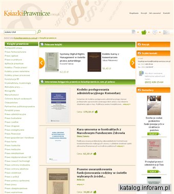 Ksiazkiprawnicze.com.pl Książki prawnicze