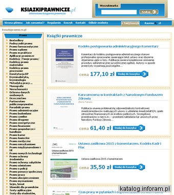 Ksiazkiprawnicze.pl Księgarnia prawnicza