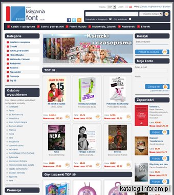 Ksiegarniafont.co.uk - Polska księgarnia