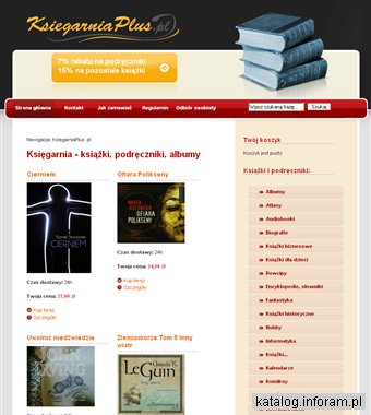 Ksiegarniaplus.pl Tanie książki
