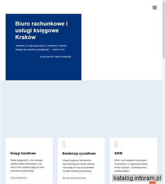Biuro rachunkowe i usługi księgowe Kraków