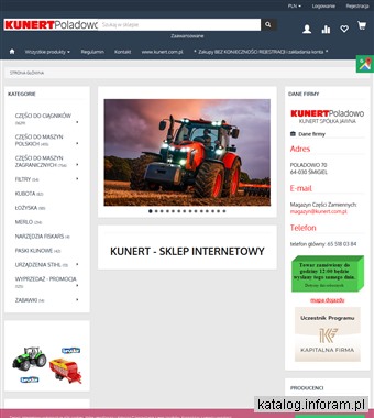 kunert.abstore.pl - części do ciągników Kościan