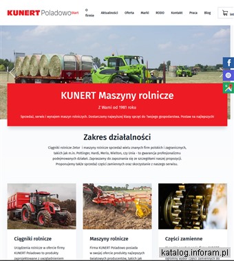 kunert.com.pl ciągniki rolnicze ZETOR