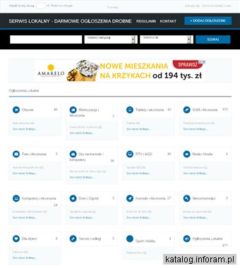 Serwis lokalny darmowych ogłoszeń