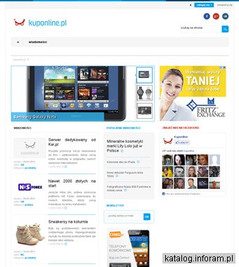 Kuponline - nowości w sieci