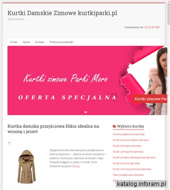 Stylowe kurtki kurtkiparki.pl