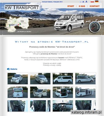 KW Transport - Przewozy osób do Niemiec od drzwi do drzwi