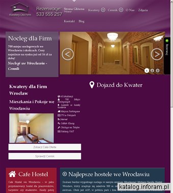 Tanie noclegi we Wrocławiu na KwateryDlaFirm.pl