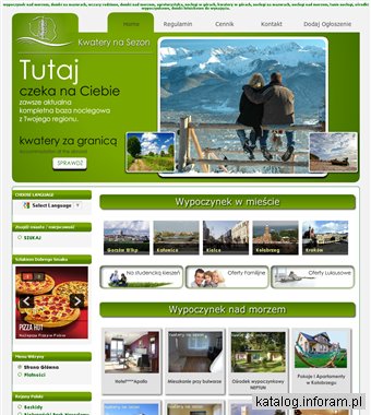 Nad morzem, pensjonaty noclegi, hotel i SPA - kwatery na sezon