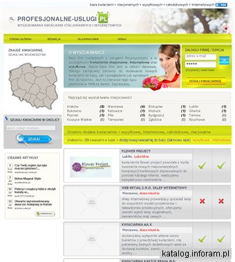 Kwiaciarnie wysyłkowe