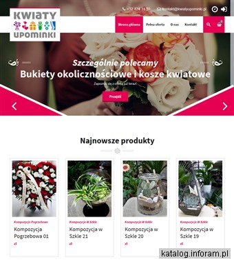 www.kwiatyupominki.com.pl Strojenie sal