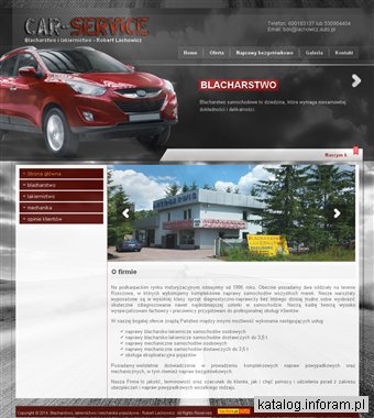 Blacharstwo, lakiernictwo i mechanika pojazdowa - Robert Lachowicz - Rzeszów