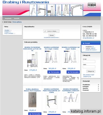 Ladder.pl - Drabiny przegubowe i teleskopowe