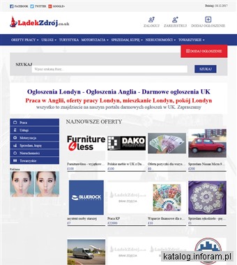Oferty pracy Londyn na ladekzdroj.co.uk