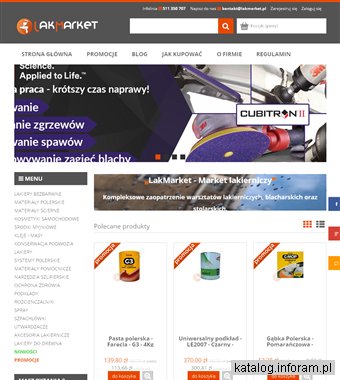 Hurtownia lakiernicza - LakMarket