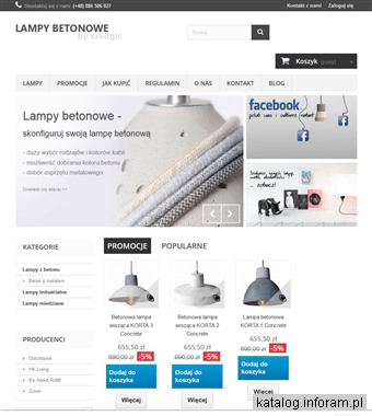 Lampy z betonu - nowoczesne oświetlenie