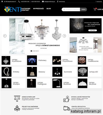 Polski producent lamp - lampyventi.pl