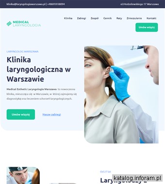 Laryngolog Warszawa - laryngologiawarszawa.pl
