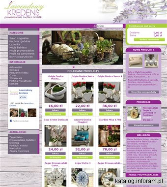 Lawendowy Kredens - prowansalskie meble i dodatki