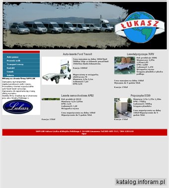 Wypożyczalnia auto-lawety lawet i przyczep