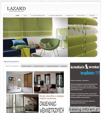 Lazard Wrocław. Żaluzje i rolety