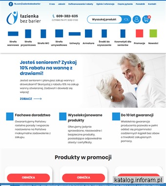 Łazienka dla niepełnosprawnych - LazienkaBezBarier.com.pl