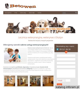Lecznica weterynaryjna Olsztyn - Betowen