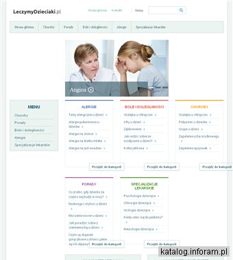 Leczymy dzieciaki - strona o chorobach dziecięcych