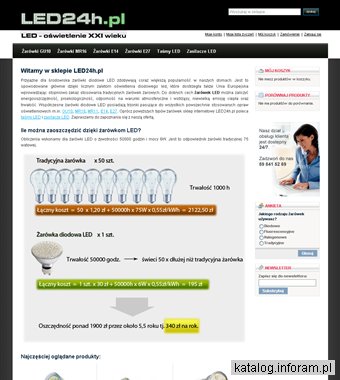 LED24h.pl - energooszczędne oświetlenie LED