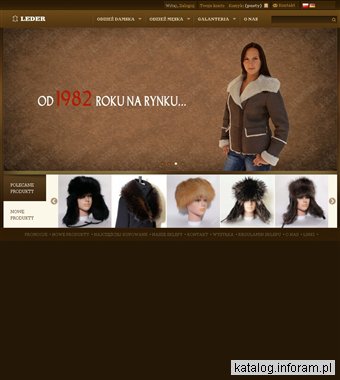 Leder - odzież skórzana, kożuchy, futra, czapki z lisa i kołnierze