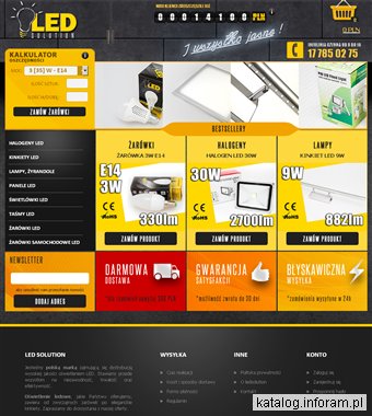 Oświetlenie ledowe - ledsolution.pl