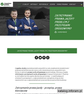 Jazda po narkotykach - legalnajazda.pl